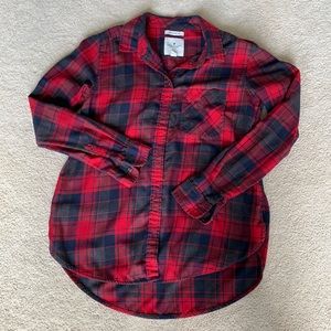 American Eagle Outfitters - Red Plaid Flannel